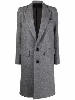 AMI Paris manteau à simple boutonnage