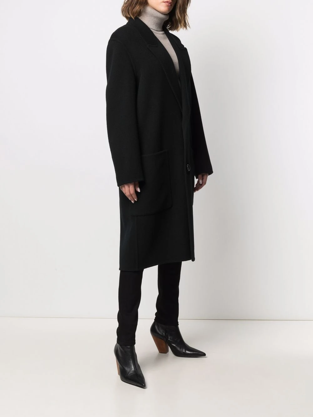 AMI Paris Manteau à simple boutonnage Marchandise de première qualité manteaux à simple boutonnage femme 3 AMI Paris manteau à simple boutonnage