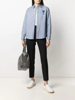 AMI Paris pantalon de costume à taille haute