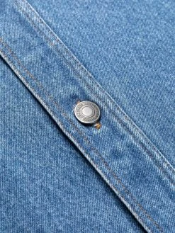 AMI Paris chemise en jean à manches longues