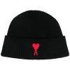 AMI Paris bonnet Ami De Cœur en maille