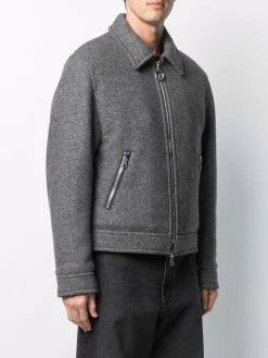 50% Off De Vente AMI Paris Veste matelassée à fermeture zippée doudounes & vestes matelassées homme 7 AMI Paris veste matelassée à fermeture zippée