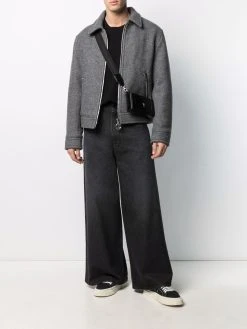 AMI Paris veste matelassée à fermeture zippée