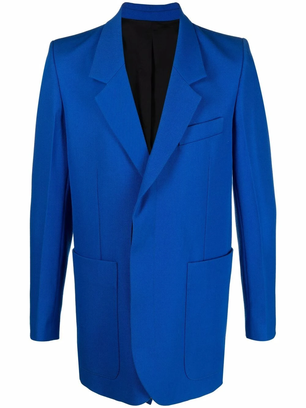 Plus Bas Prix De Vente AMI Paris Manteau long à simple boutonnage pardessus homme 1 AMI Paris manteau long à simple boutonnage