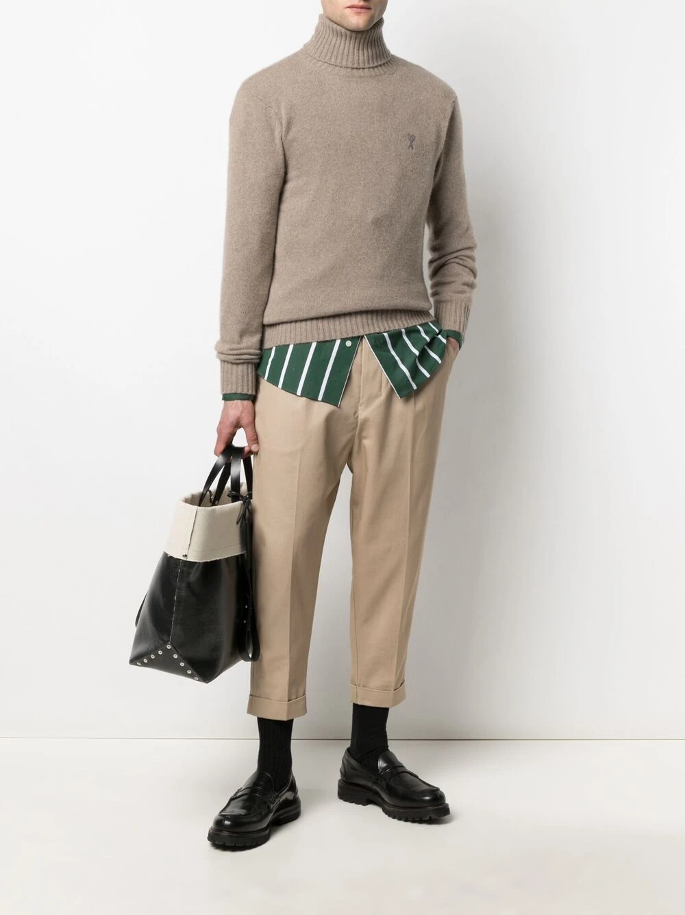 Garantie De Qualité 100% AMI Paris Pull Ami de Coeur en cachemire pulls homme 2 AMI Paris pull Ami de Coeur en cachemire