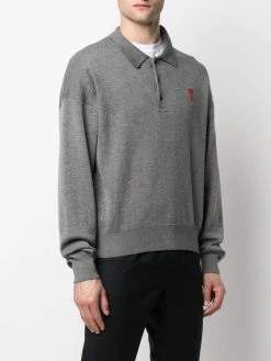 AMI Paris polo Ami de Coeur en maille