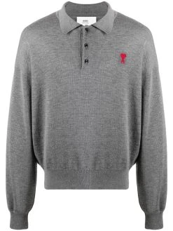AMI Paris polo Ami de Coeur en maille