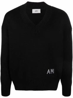 AMI Paris manteau à simple boutonnage