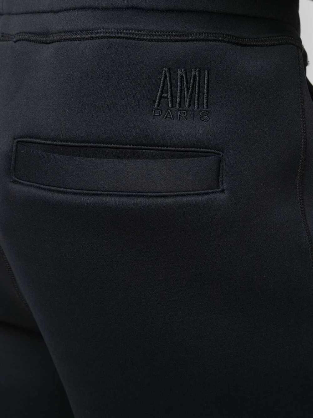 AMI Paris qualité absolue Pantalon de jogging à logo brodé pantalons de survêtement homme 5 AMI Paris pantalon de jogging à logo brodé