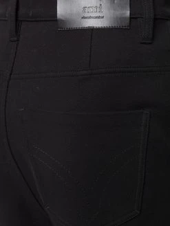 AMI Paris pantalon ample à patch logo