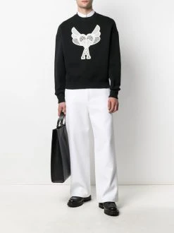 AMI Paris sweat Ami de Coeur à broderies