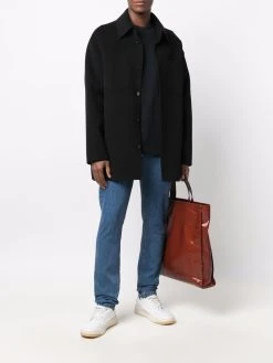 AMI Paris t-shirt oversize à logo brodé