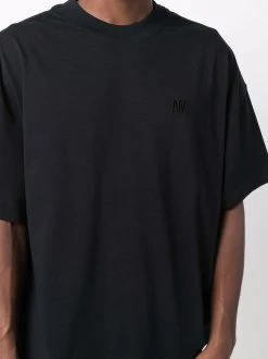 AMI Paris t-shirt oversize à logo brodé