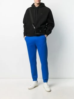 AMI Paris pantalon de jogging à logo brodé
