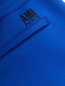 AMI Paris pantalon de jogging à logo brodé