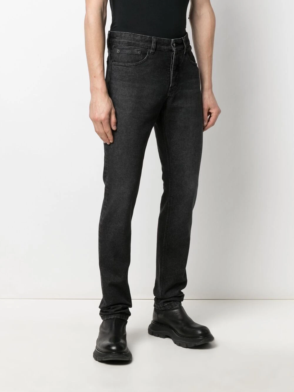 AMI Paris Jean à coupe droite Pas Cher jeans regular & jeans droits homme 3 AMI Paris jean à coupe droite