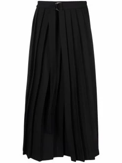 AMI Paris jupe longue plissée
