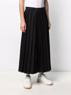 AMI Paris jupe longue plissée