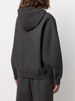 AMI Paris hoodie à logo brodé