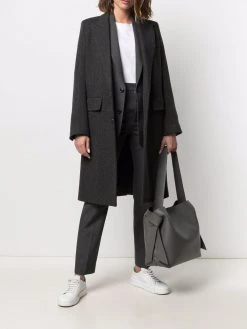 AMI Paris manteau à chevrons