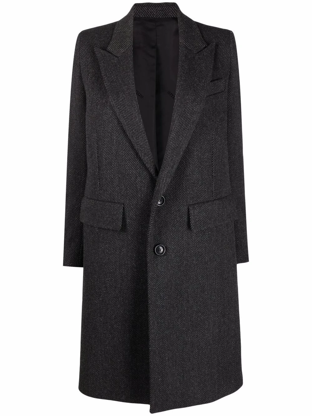 AMI Paris Manteau à chevrons Prix Malin manteaux à simple boutonnage femme 1 AMI Paris manteau à chevrons