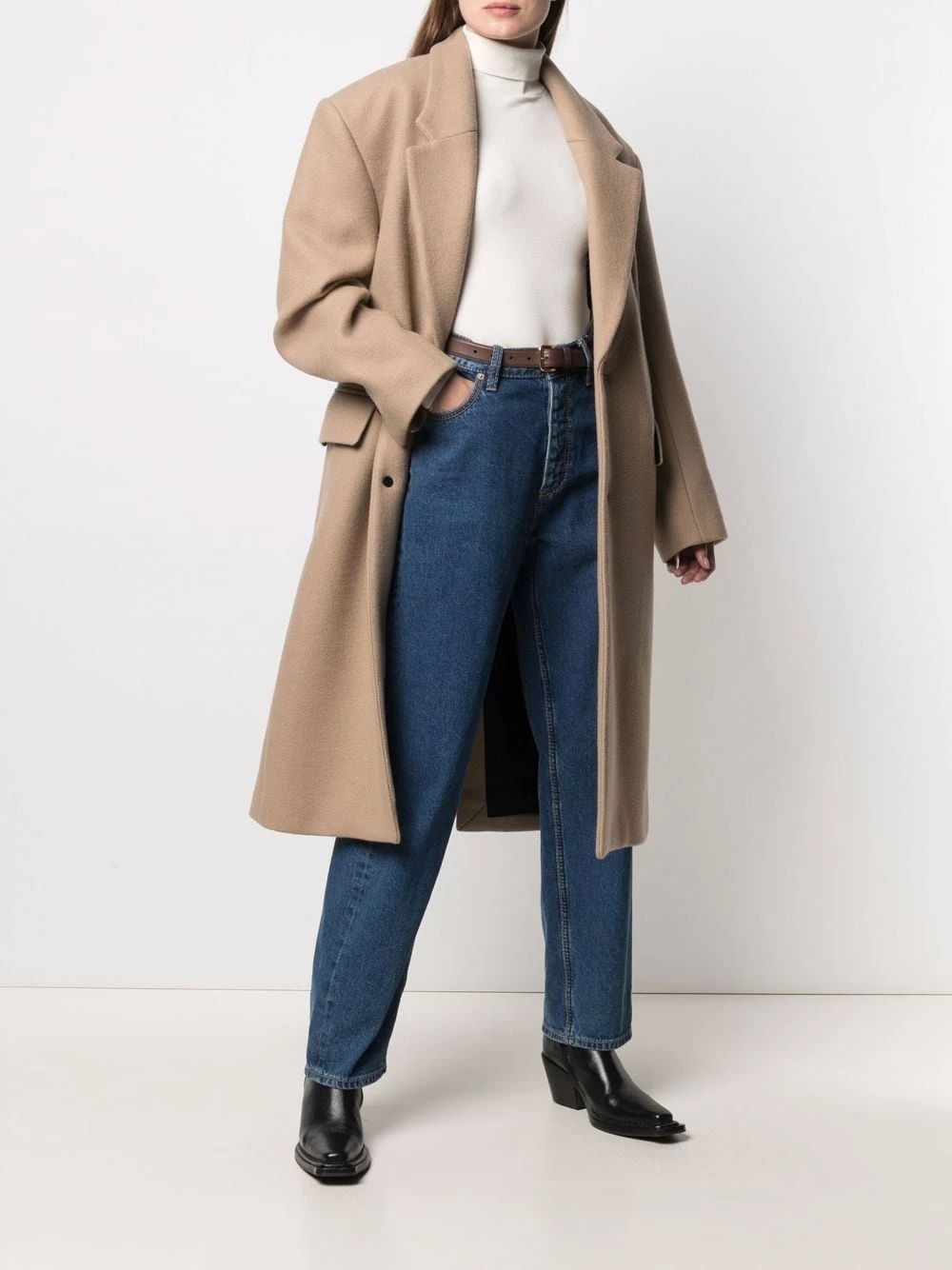 AMI Paris Manteau à simple boutonnage Prix Compétitif manteaux à simple boutonnage femme 2 AMI Paris manteau à simple boutonnage