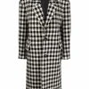 AMI Paris manteau oversize à motif pied-de-poule