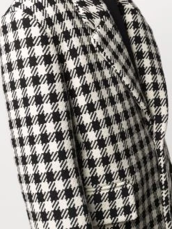 AMI Paris manteau oversize à motif pied-de-poule