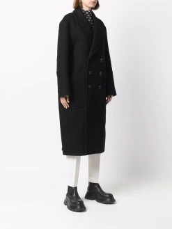 AMI Paris manteau oversize à boutonnière croisée