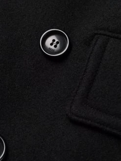 AMI Paris manteau cintré à boutonnière croisée