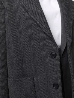 AMI Paris manteau à chevrons