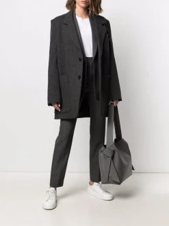 AMI Paris manteau à chevrons