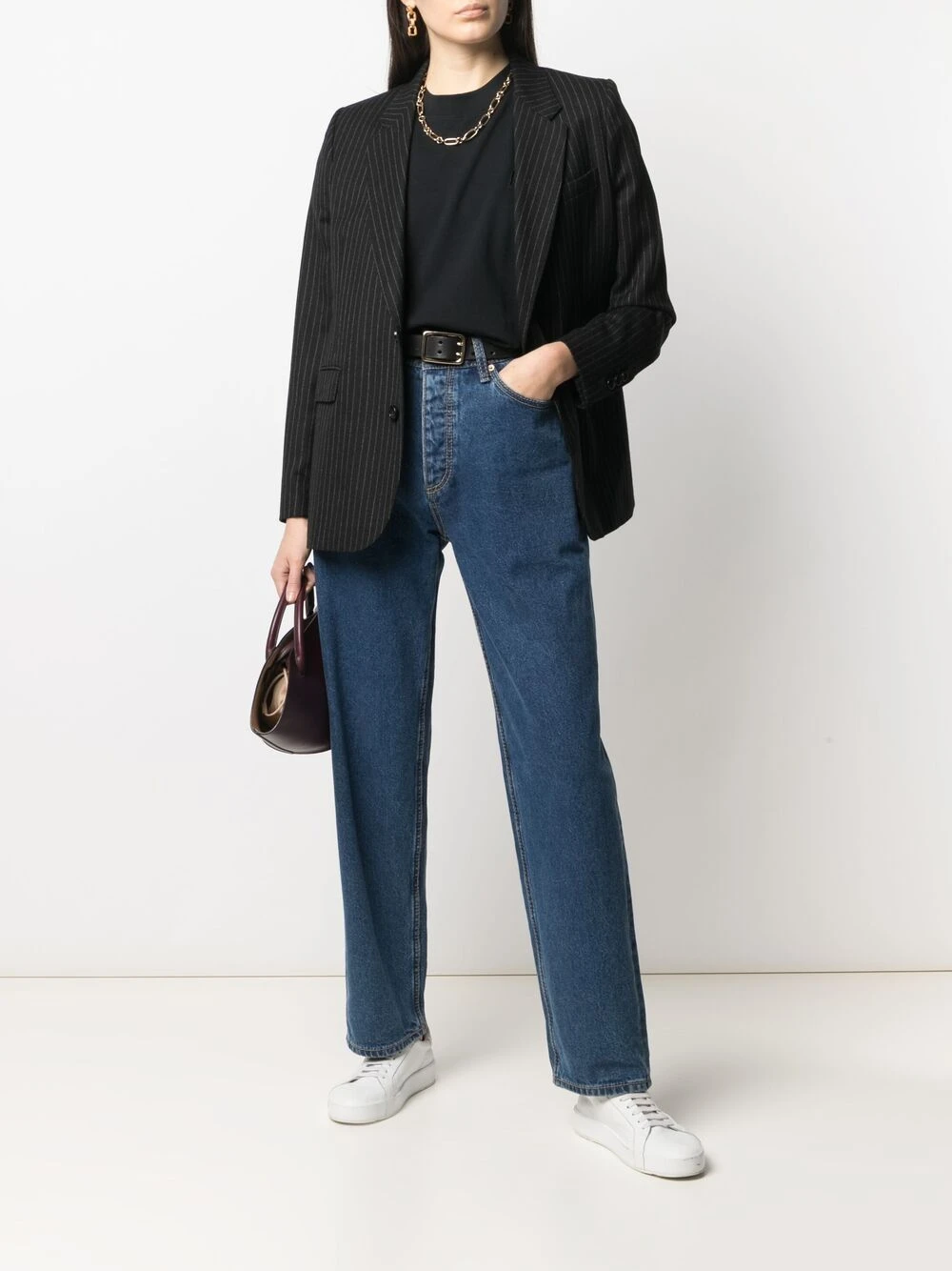 Meilleure qualité AMI Paris Blazer à rayures blazers femme 2 AMI Paris blazer à rayures