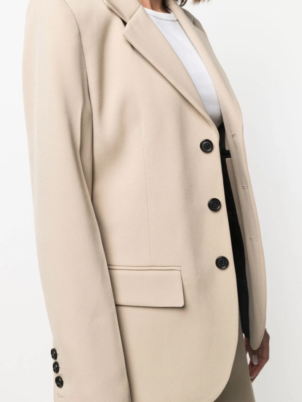 AMI Paris Assurance De l’Authenticité Blazer à simple boutonnage blazers femme 5 AMI Paris blazer à simple boutonnage