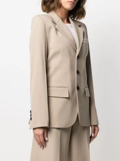 AMI Paris Assurance De l’Authenticité Blazer à simple boutonnage blazers femme 7 AMI Paris blazer à simple boutonnage