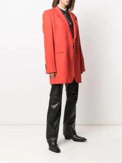 Prix Dégriffé AMI Paris Blazer cintré à simple boutonnage blazers femme 7 AMI Paris blazer cintré à simple boutonnage