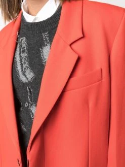 Prix Dégriffé AMI Paris Blazer cintré à simple boutonnage blazers femme 9 AMI Paris blazer cintré à simple boutonnage