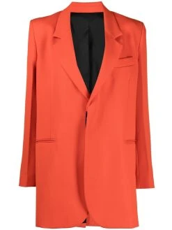 AMI Paris blazer cintré à simple boutonnage