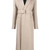 AMI Paris manteau long à taille ceinturée