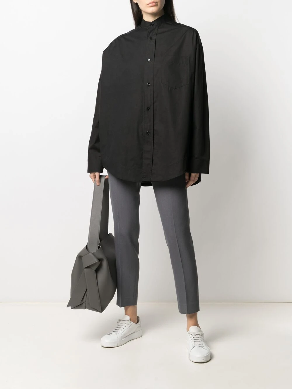 AMI Paris Pantalon slim à taille haute Prix Réduit pantalons slim femme 2 AMI Paris pantalon slim à taille haute