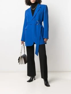 AMI Paris veste à taille ceinturée