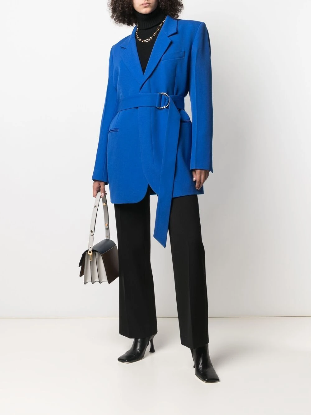 Prix Affortable AMI Paris Veste à taille ceinturée blazers femme 2 AMI Paris veste à taille ceinturée