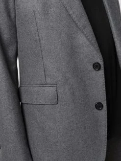 AMI Paris blazer en laine à simple boutonnage