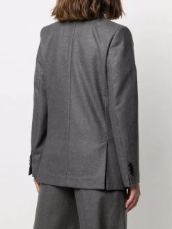 AMI Paris blazer en laine à simple boutonnage