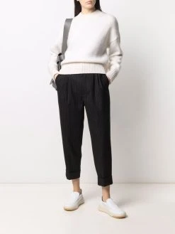 AMI Paris pull à col rond