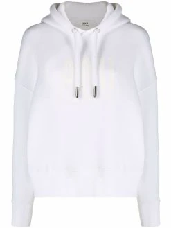 AMI Paris hoodie à lien de resserrage