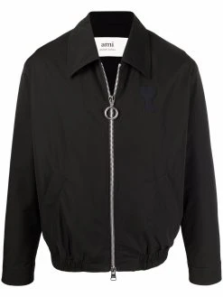 AMI Paris veste bomber Ami De Coeur à fermeture zippée