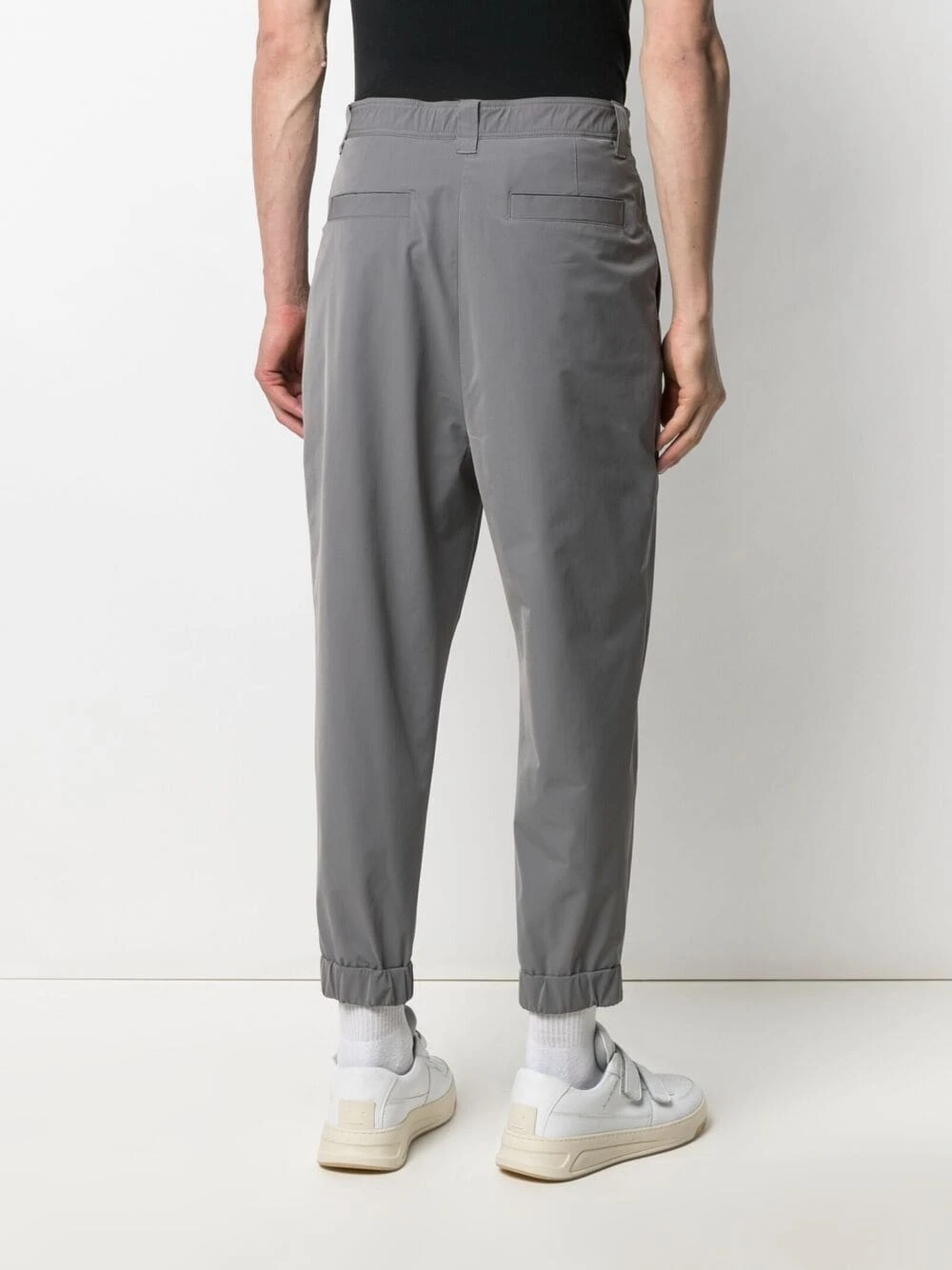 Prix Équitable AMI Paris Pantalon crop à chevilles élastiquées pantalons courts homme 4 AMI Paris pantalon crop à chevilles élastiquées