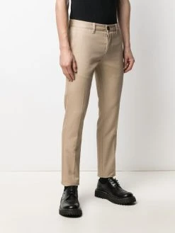 AMI Paris pantalon chino Ami de Cœur à patch logo