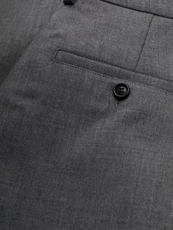 AMI Paris pantalon court à plis